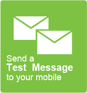 send a test sms